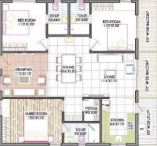 Vertex pristine Floor Plan Image