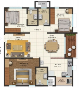 Cyber city oriana Floor Plan Image