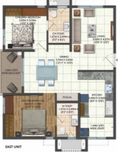 Brigade Citadel Phase 2 Floor Plan Image