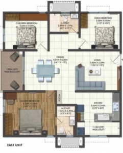 Brigade Citadel Phase 2 Floor Plan Image