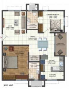 Brigade Citadel Phase 3 Floor Plan Image