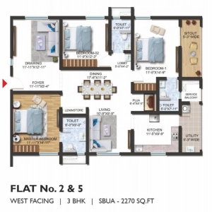 Sumadhura the olympus Floor Plan Image