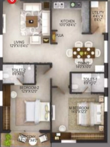 EIPL Rivera Floor Plan Image