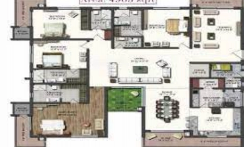 Jayabheri The Peaks Floor Plan Image