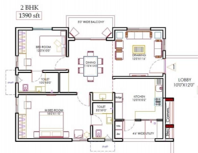 Visions arsha Floor Plan Image