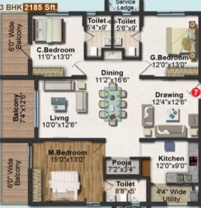 Frontline Seven Floor Plan Image