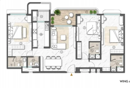 Lodha Acenza Floor Plan Image