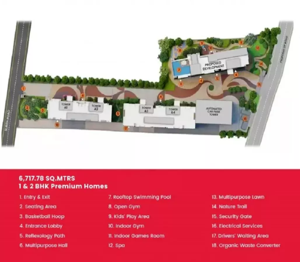 Mahindhra Lifespace Vicino Master Plan