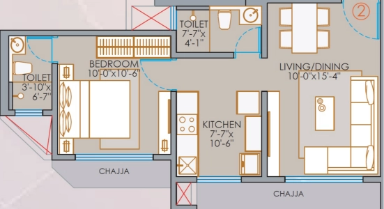 Veena Synergy Floor Plan Image