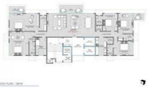 S Raheja Avisa Floor Plan Image