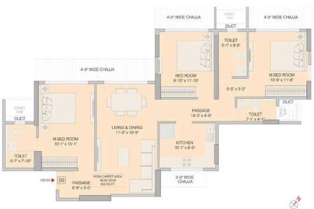 Ruparel  Orion Floor Plan Image