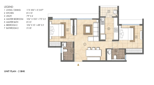 Lodha Woods Floor Plan Image