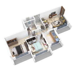 DGS Sheetal Anupam Floor Plan Image