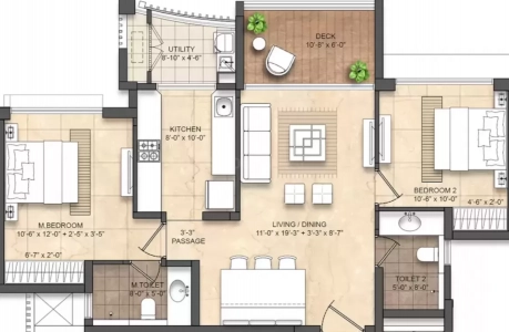 Lodha Divino Floor Plan Image