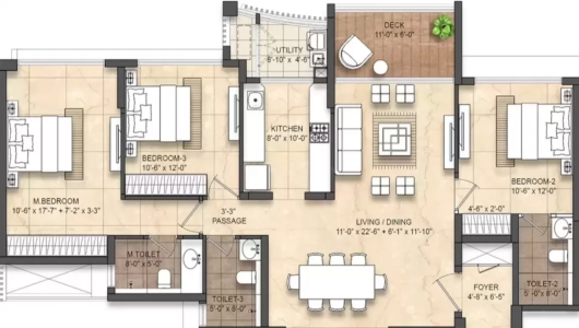 Lodha Divino Floor Plan Image