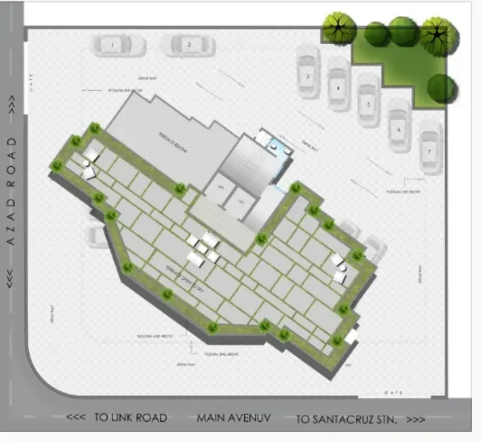 S Raheja Sapphire Master Plan