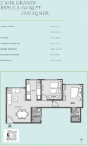 Man Infra Construction Aaradhya Eastwind Floor Plan Image