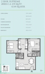 Man Infra Construction Aaradhya Eastwind Floor Plan Image