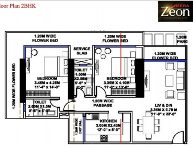 Ajmera Zeon Floor Plan Image