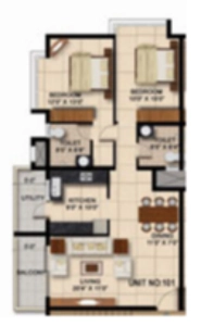 Damden Centrum Floor Plan Image