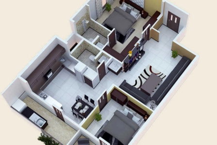 Foundation Sliver Springs Floor Plan Image