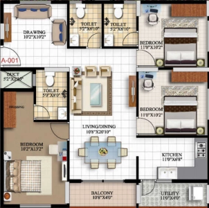 Prithvi Lifestyle Floor Plan Image