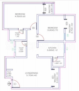 Gravity One Viaana Floor Plan Image