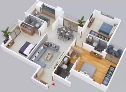 Officer's Enclave Floor Plan Image