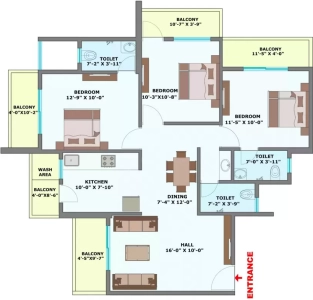 Pyramid Gold Floor Plan Image