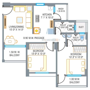 Radiance Sai Krishna Residency Floor Plan Image