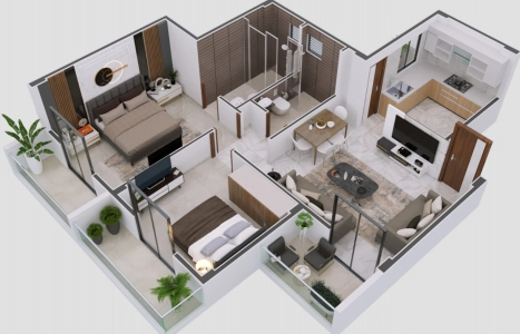 Golden Vista Floor Plan Image