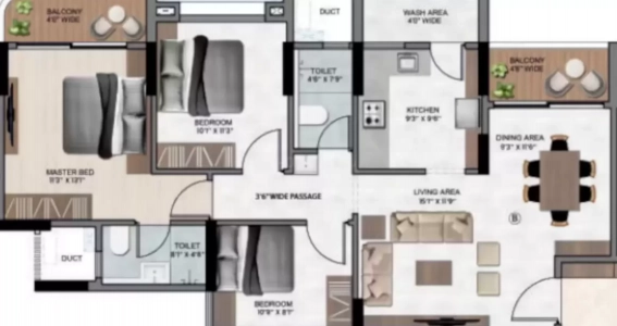 Anjani Exotica Floor Plan Image