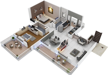 Om Shiv Kailasa Floor Plan Image