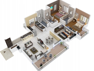 Om Shiv Kailasa Floor Plan Image