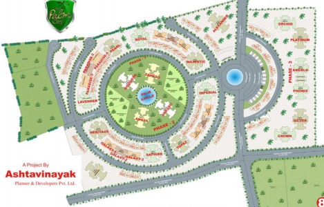 Ashtavinayak The Palm City Master Plan