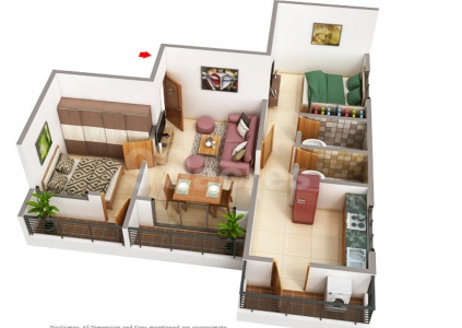 Mangalmurti Residency Floor Plan Image