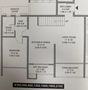 Mantra Mesmer Floor Plan Image