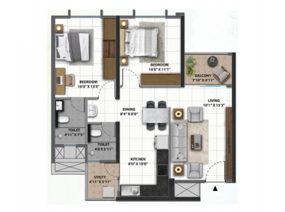 Provident Codename Vista Floor Plan Image